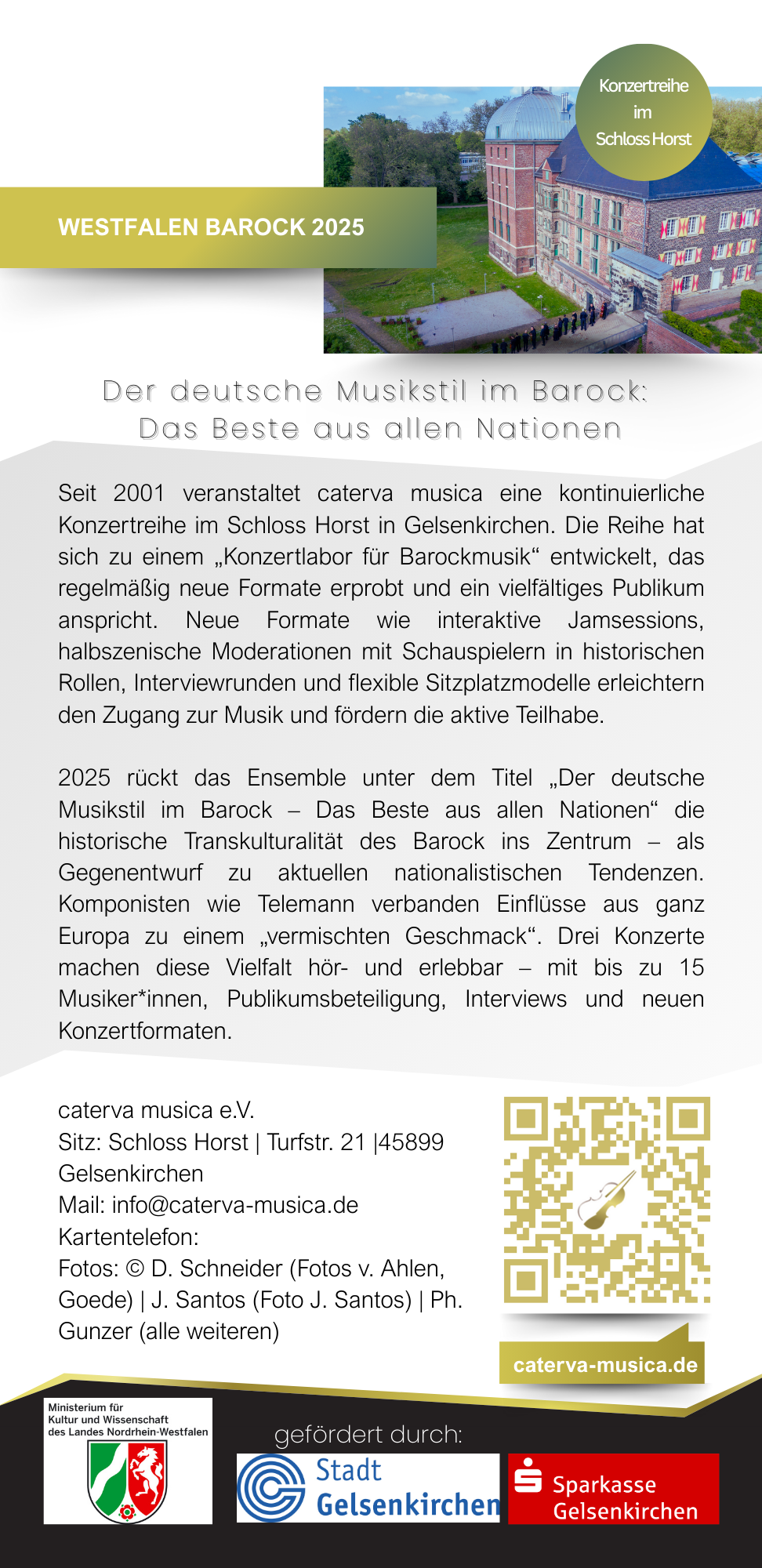 Der deutsche Musikstil im Barock - Förderer