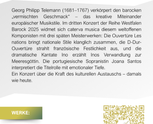 3. Konzert der Reihe Westfalen Barock
