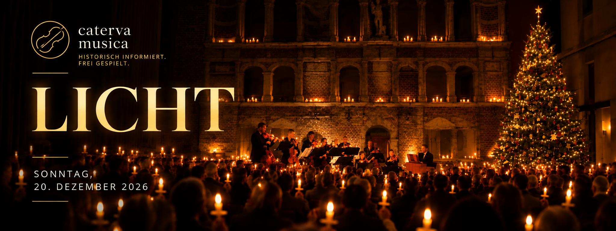 LICHT - Konzert im historischen Schloss Horst