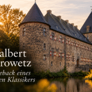Konzert-am-Schloss-im-Abendglanz - KI generiert