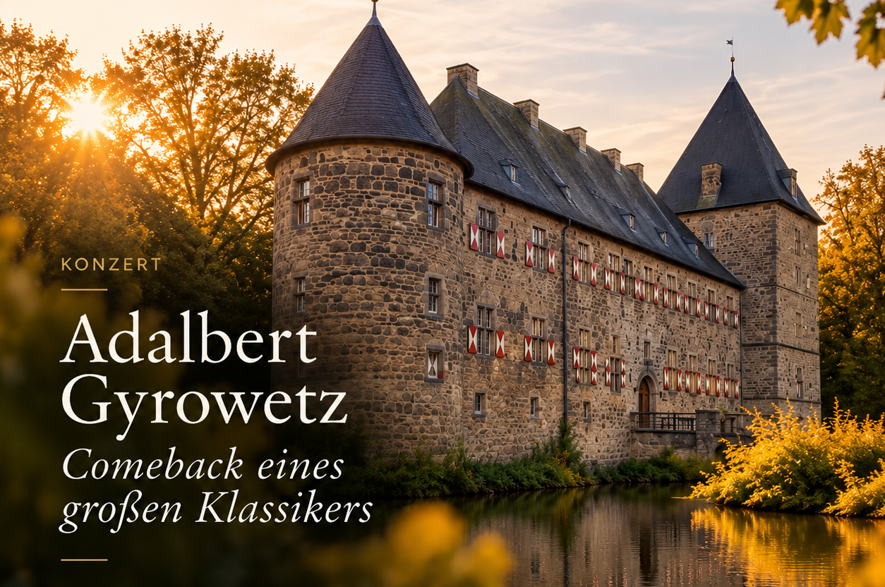 Konzert-am-Schloss-im-Abendglanz - KI generiert