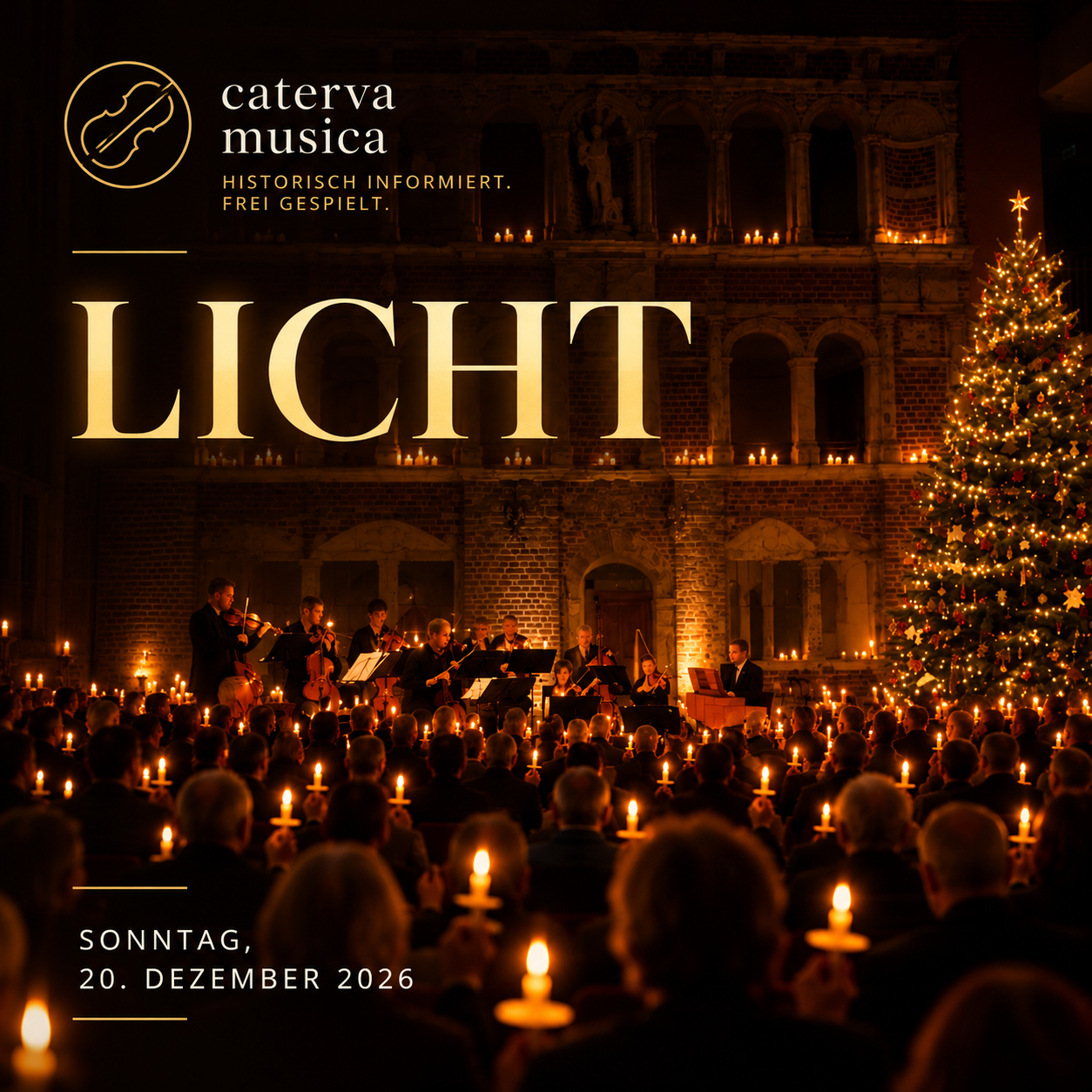 LICHT - Konzert im historischen Schloss Horst